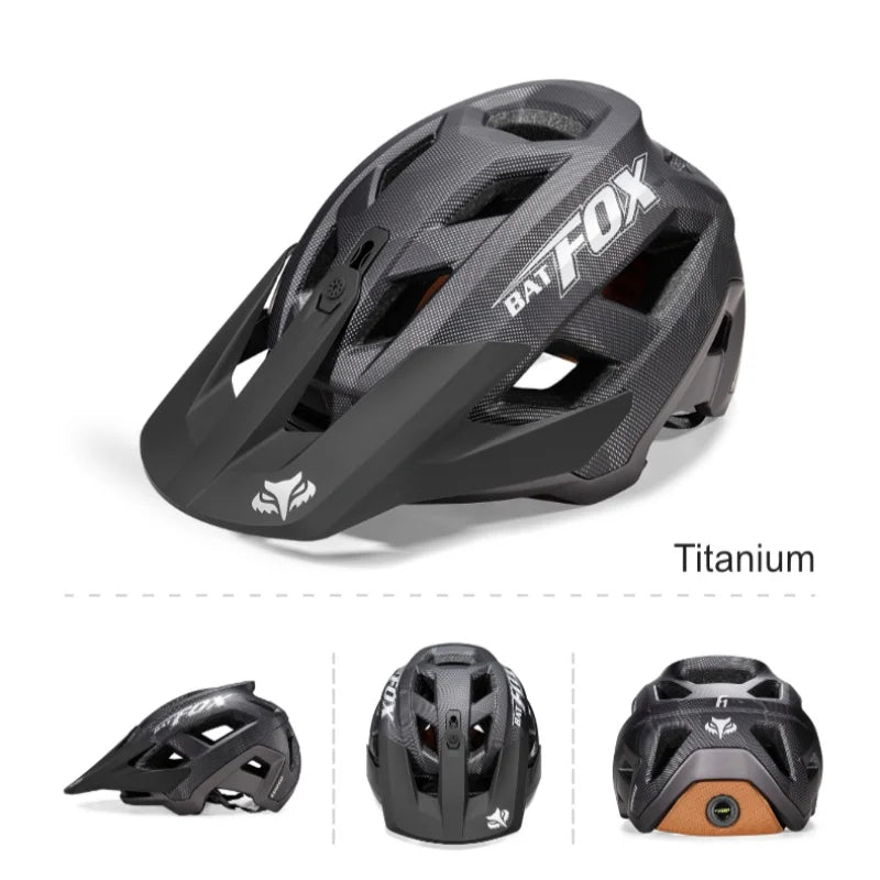 Mountain Bike Helmet for Men Women Adult Youth, MTB Bicycle Bike Helmet Cascos Para Bicicletas with Visor Casco Bicicleta