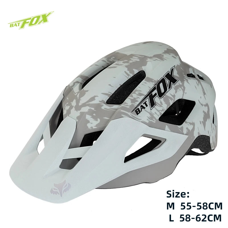 Mountain Bike Helmet for Men Women Adult Youth, MTB Bicycle Bike Helmet Cascos Para Bicicletas with Visor Casco Bicicleta