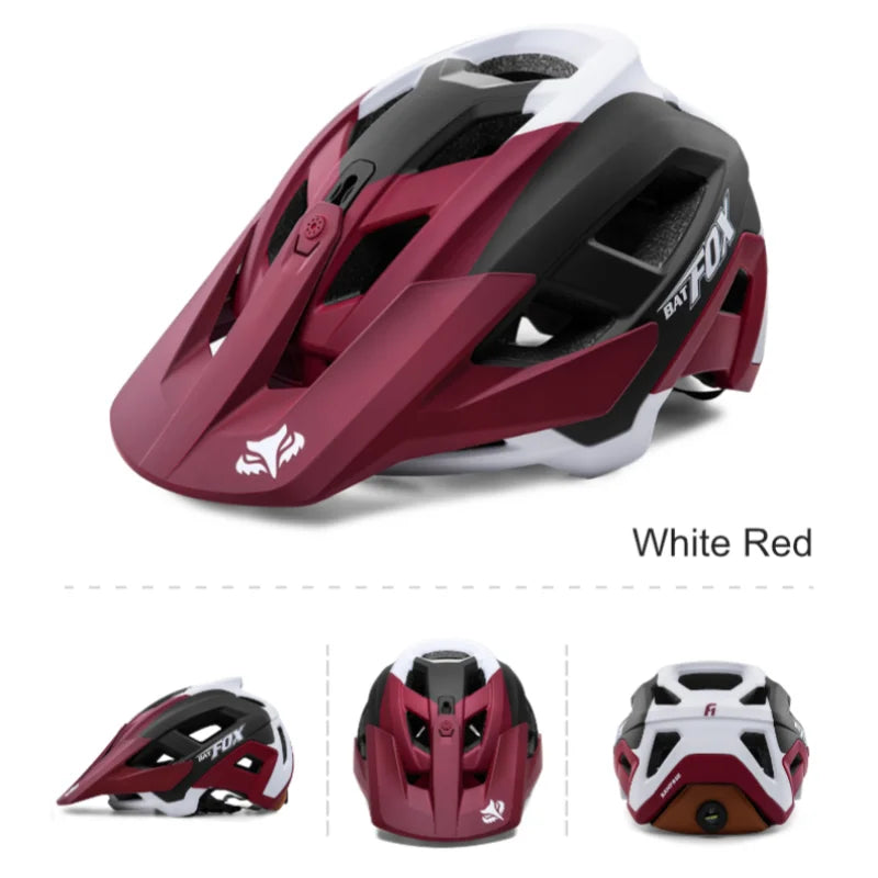 Mountain Bike Helmet for Men Women Adult Youth, MTB Bicycle Bike Helmet Cascos Para Bicicletas with Visor Casco Bicicleta
