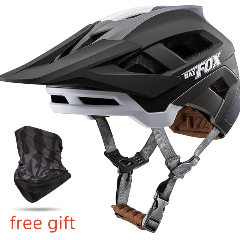 Mountain Bike Helmet for Men Women Adult Youth, MTB Bicycle Bike Helmet Cascos Para Bicicletas with Visor Casco Bicicleta