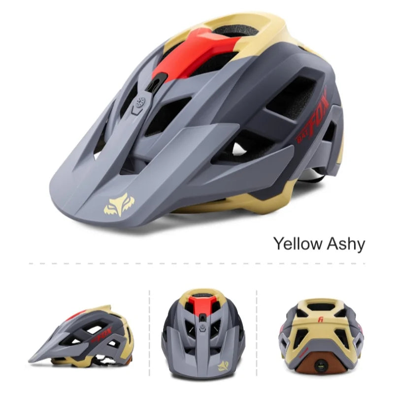Mountain Bike Helmet for Men Women Adult Youth, MTB Bicycle Bike Helmet Cascos Para Bicicletas with Visor Casco Bicicleta