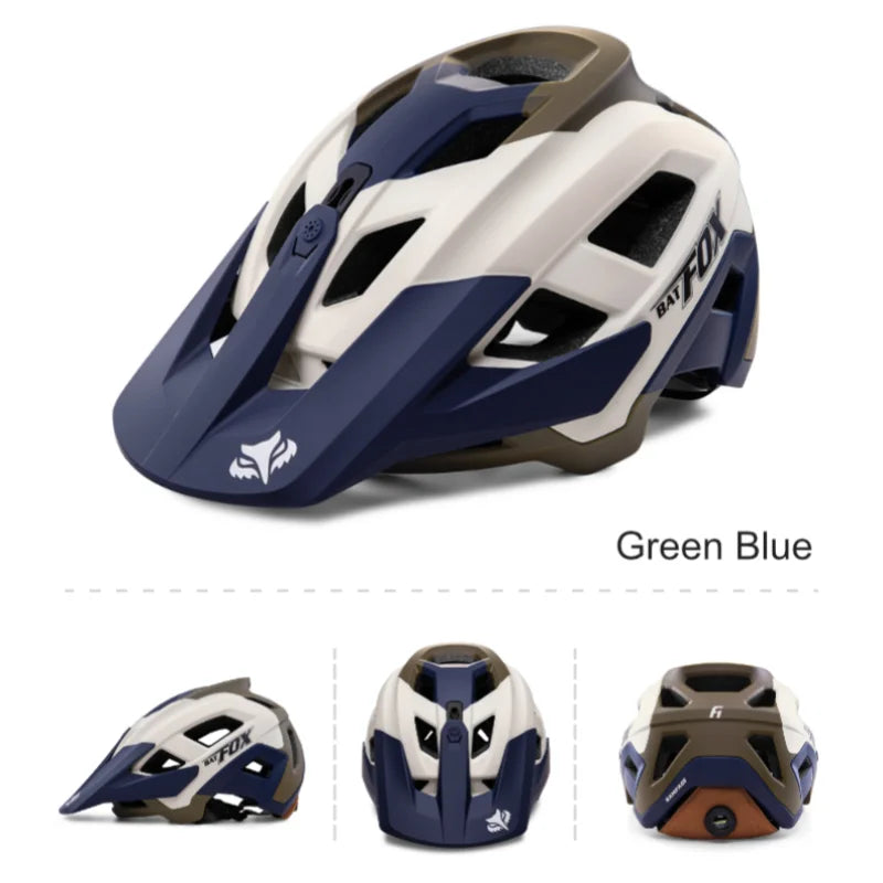 Mountain Bike Helmet for Men Women Adult Youth, MTB Bicycle Bike Helmet Cascos Para Bicicletas with Visor Casco Bicicleta