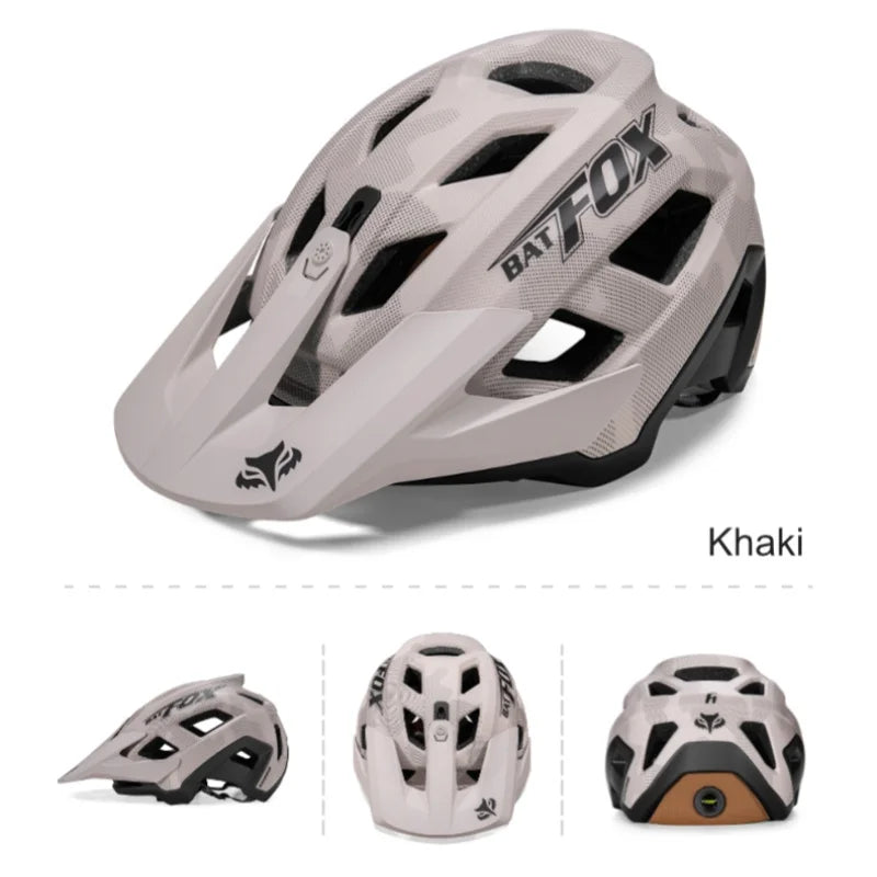 Mountain Bike Helmet for Men Women Adult Youth, MTB Bicycle Bike Helmet Cascos Para Bicicletas with Visor Casco Bicicleta