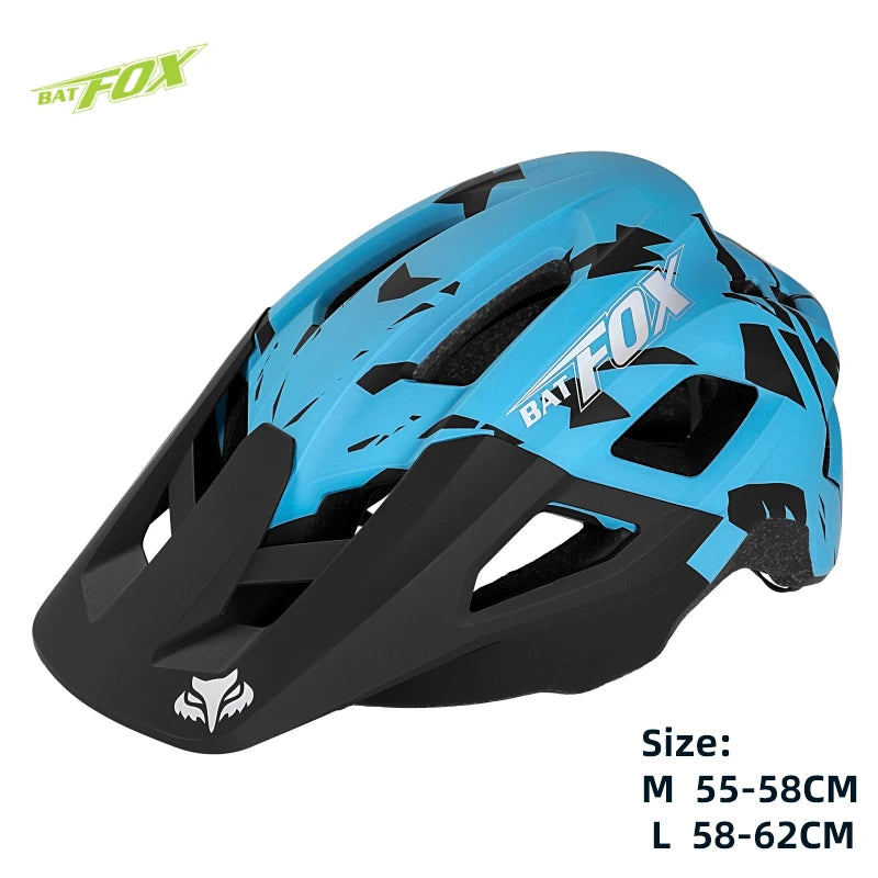 Mountain Bike Helmet for Men Women Adult Youth, MTB Bicycle Bike Helmet Cascos Para Bicicletas with Visor Casco Bicicleta