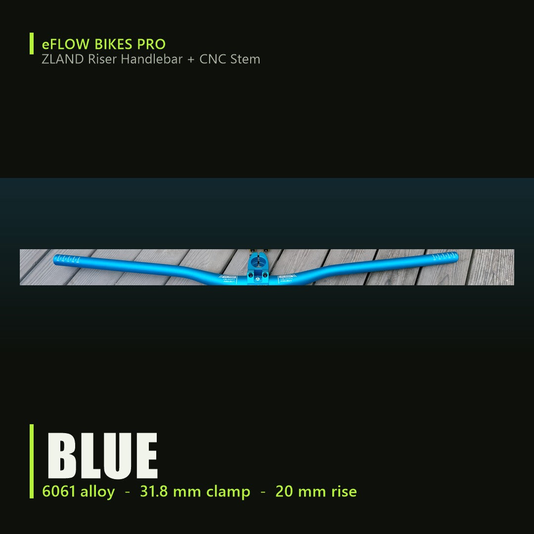 ZLAND riser handlebar - Blue