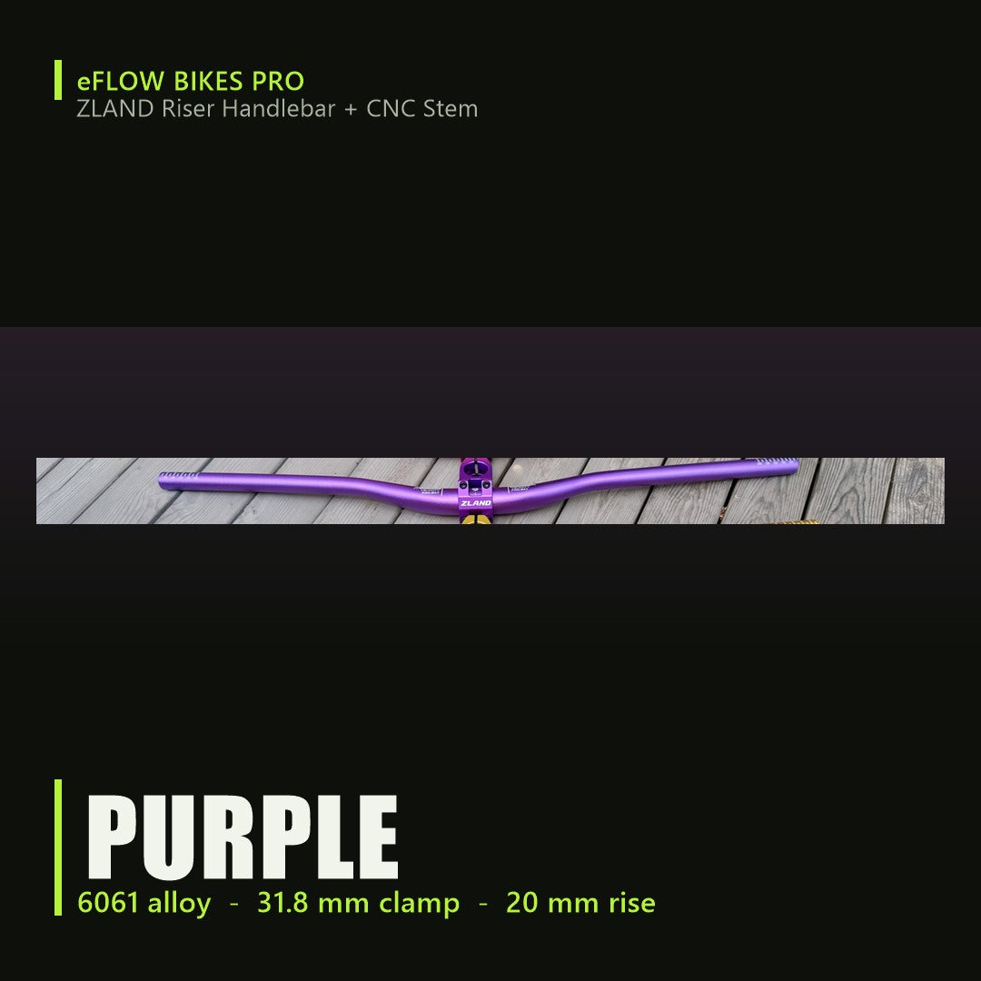 ZLAND riser handlebar - Purple