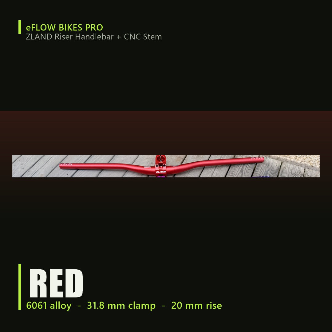 ZLAND riser handlebar - Red