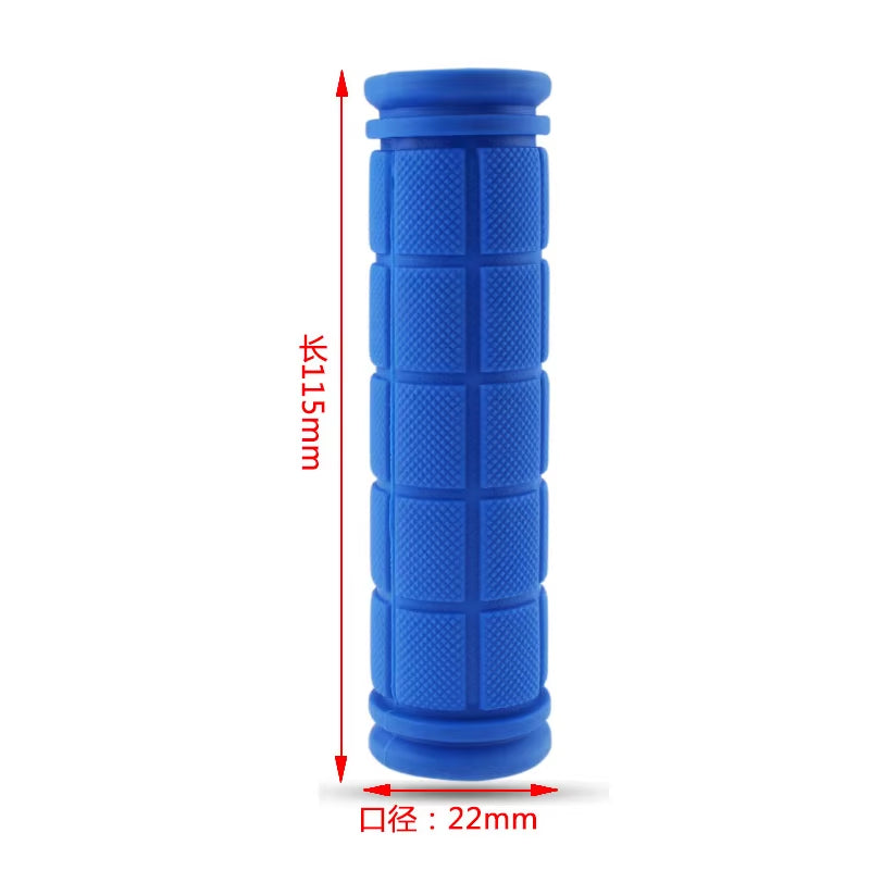 1Pair Bicycle Handlebar Grips Anti-Skid Bike Handle Bar Grips Rubber Covers Fixed Gear BMX MTB Mountain Bike Bicycle Accessories