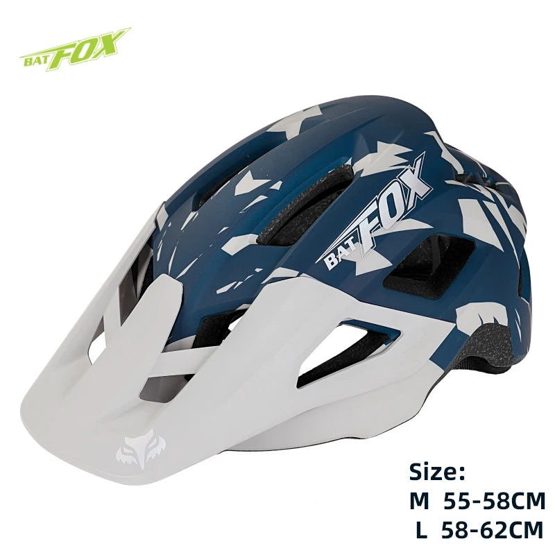 Mountain Bike Helmet for Men Women Adult Youth, MTB Bicycle Bike Helmet Cascos Para Bicicletas with Visor Casco Bicicleta