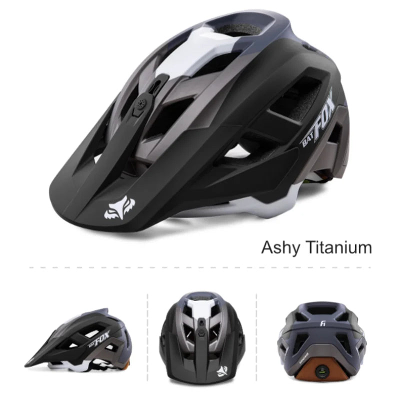 Mountain Bike Helmet for Men Women Adult Youth, MTB Bicycle Bike Helmet Cascos Para Bicicletas with Visor Casco Bicicleta