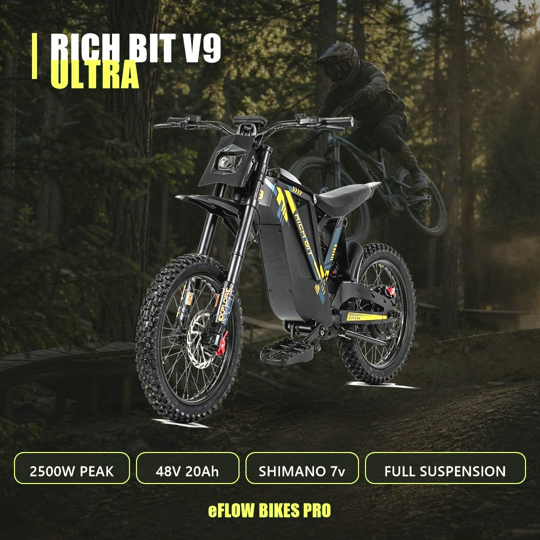 RICH BIT V9 Ultra off-road on the trail