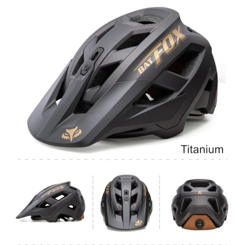 Mountain Bike Helmet for Men Women Adult Youth, MTB Bicycle Bike Helmet Cascos Para Bicicletas with Visor Casco Bicicleta